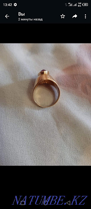 Продам золотой кольцо Темиртау - изображение 1