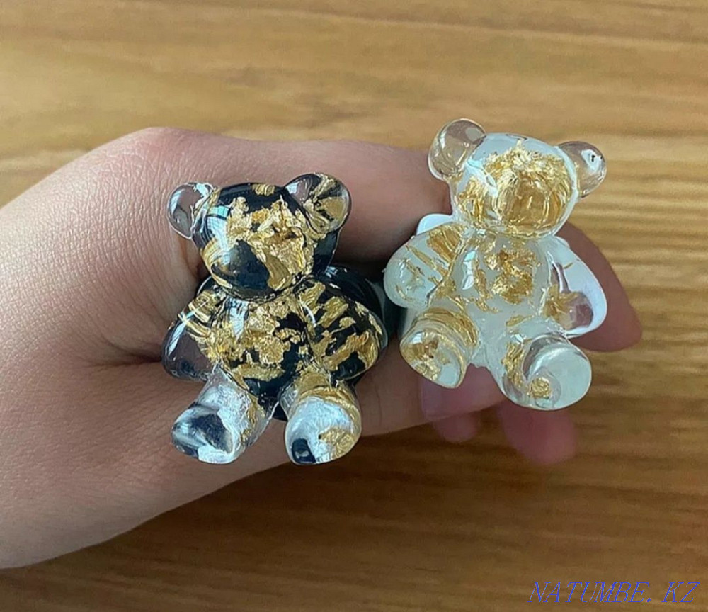 Rings with mimics and earrings им. Жанкожа батыра - photo 1