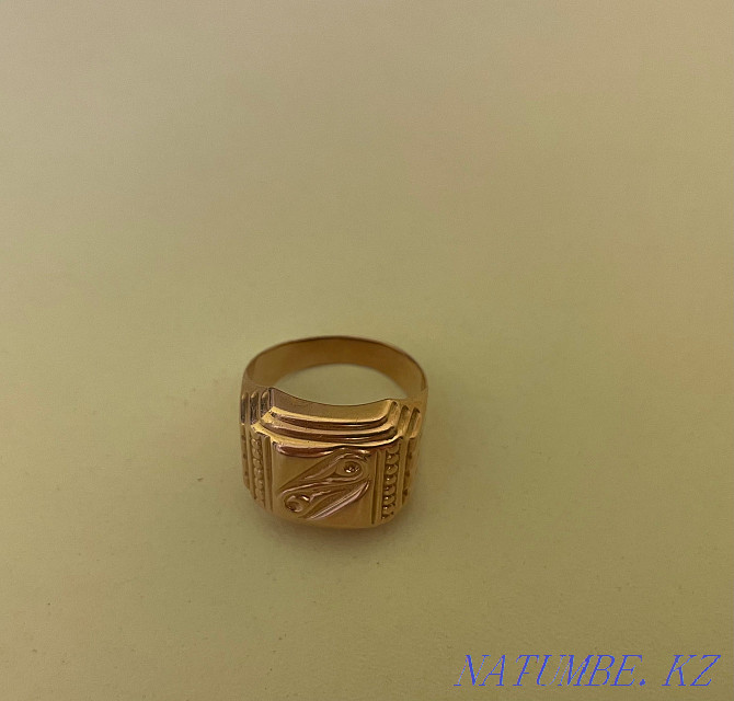 I will sell a men's ring (signet) Soviet gold Pavlodar - photo 2