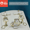 Нежный комплект Chopard из желтого золота с бриллиантами Almaty