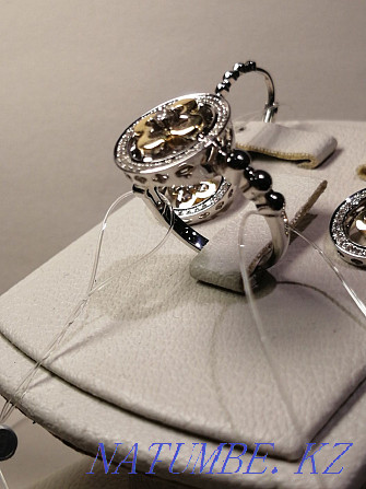 Шикарный комплект Van Cleef золото с бриллиантами Алматы - изображение 6