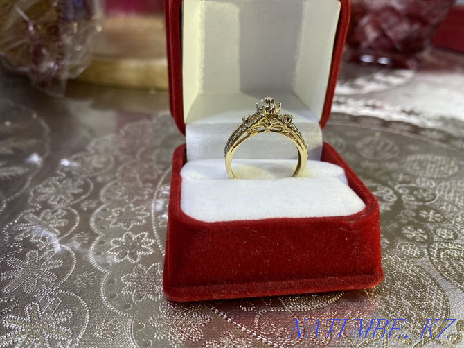I will sell a new Russian diamond ring 18 Almaty - photo 2