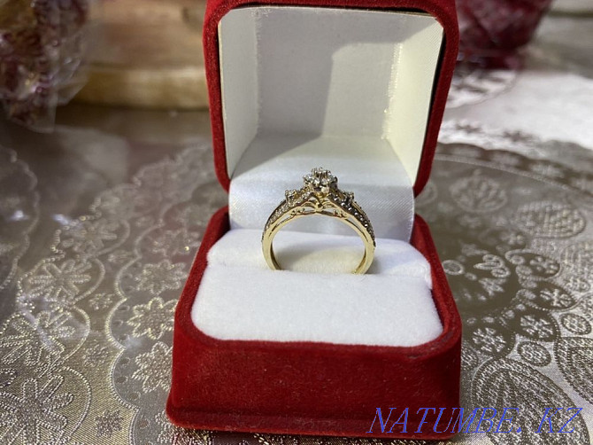 I will sell a new Russian diamond ring 18 Almaty - photo 5