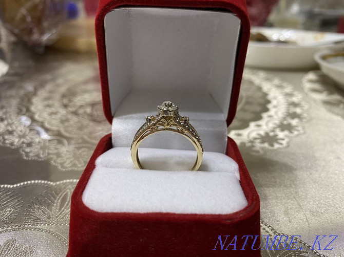 I will sell a new Russian diamond ring 18 Almaty - photo 3