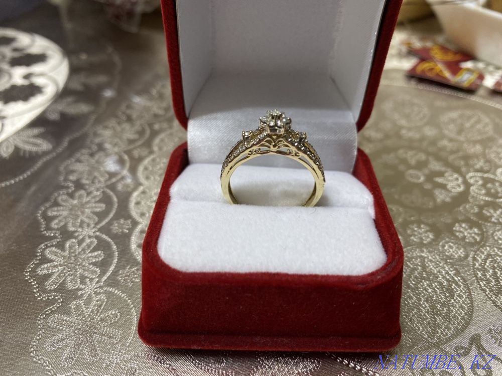 Продам новое Российское брильянтовое кольцо 18 Алматы - изображение 4