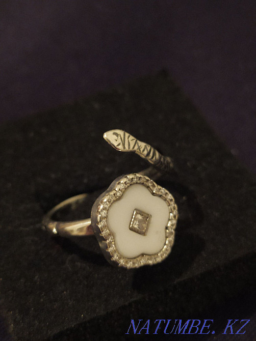 Silver snake ring Taraz - photo 4