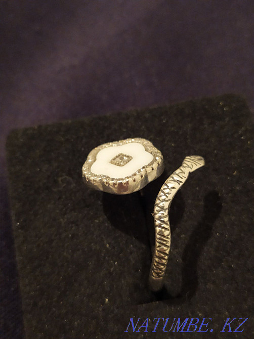Silver snake ring Taraz - photo 2