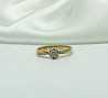 Кольцо с бриллиантом, золото 585 Россия, вес 1.53 г. «Ломбард Белый»  Астана