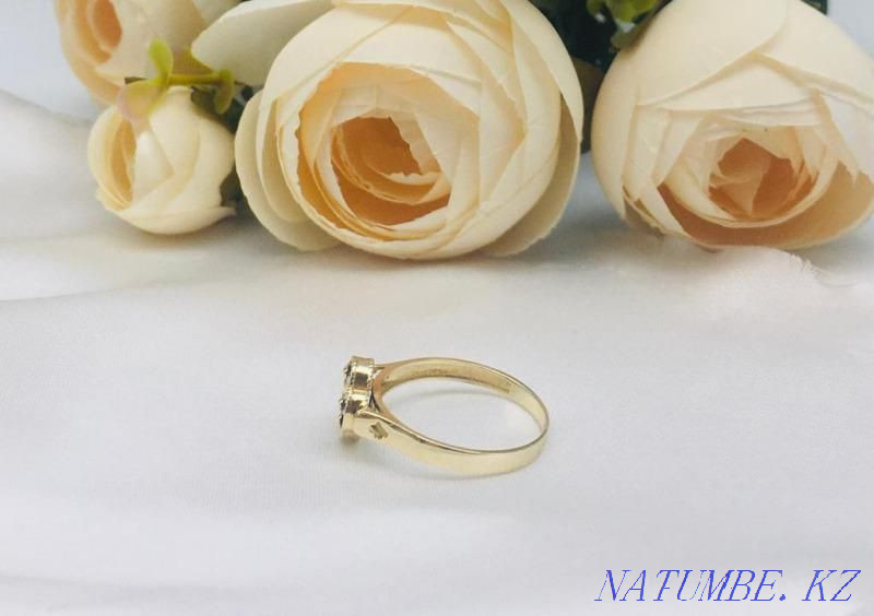ring, gold, weight 1.76 g, gold 585 Russia, weight 1.76 g No. 18175 Astana - photo 3
