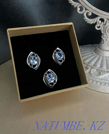 Silver Discount Sets Set Earrings Ring Koumiss setlar Sets Almaty - photo 7