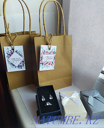 Silver Discount Sets Set Earrings Ring Koumiss setlar Sets Almaty - photo 3