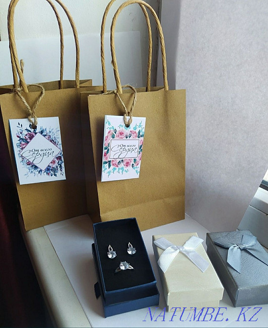 Silver Discount Sets Set Earrings Ring Koumiss setlar Sets Almaty - photo 3