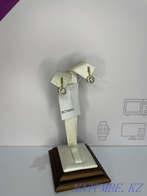 Серьги /АЕ7932 Шымкент - изображение 1