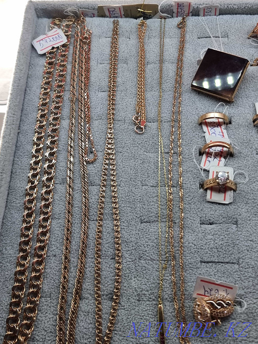Sale of gold items, at 19500 per gram is available through Kaspi red. Almaty - photo 5