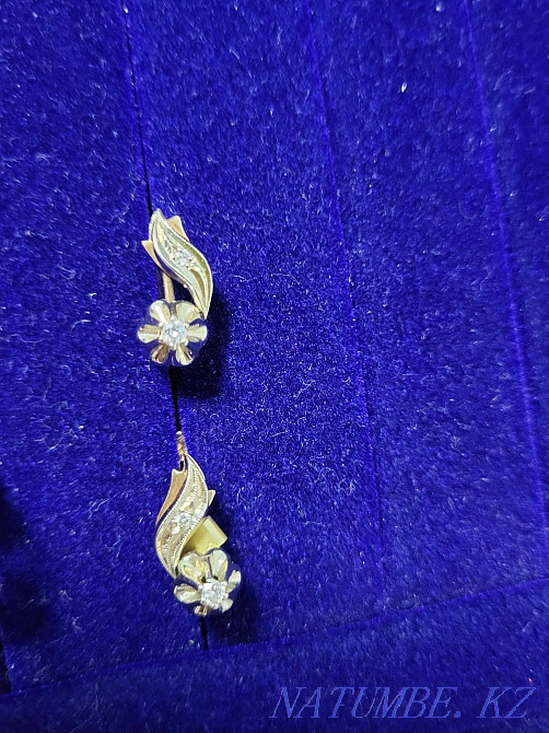 Гауһар тастары бар сақина мен сырғалар Каргалы - изображение 4