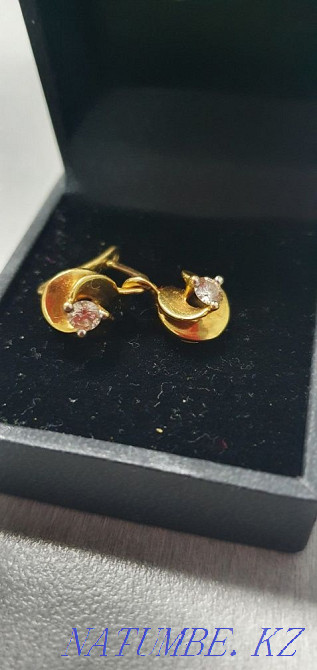 Срочно гауһар тасты сырғалар!!!  Алматы - изображение 2