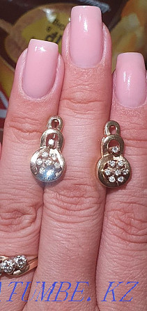 Earrings with diamonds urgently!!! Almaty - photo 3