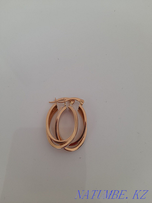 Golden earrings 60000tg Qaskeleng - photo 3