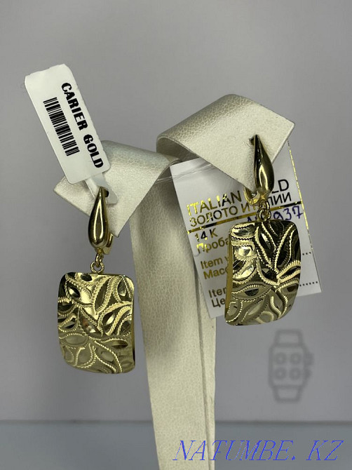 Серьги /АЕ7937 Шымкент - изображение 2
