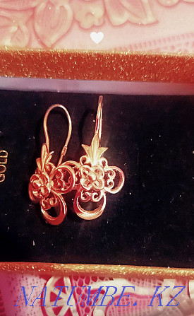 SELL gold earrings!!! Astana - photo 2