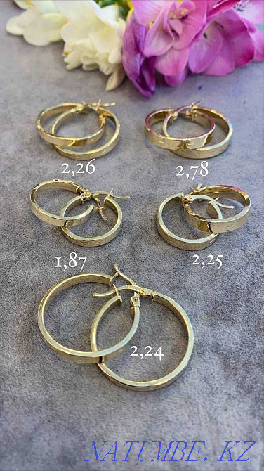 Cartier gold earrings Astana - photo 1