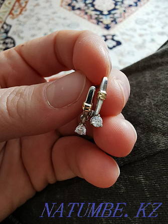Diamond earrings Astana - photo 1