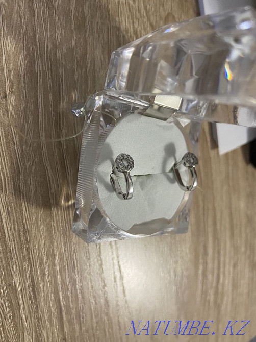 Gold earrings Almaty - photo 5