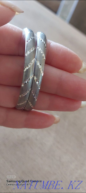 Продам серебро серьги конго 925 Костанай - изображение 1