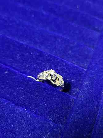 Серьги и кольцо с бриллиантами Алматы