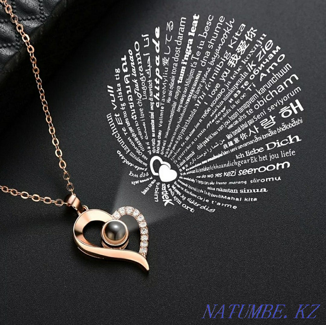 I love you pendant in 100 languages Shymkent - photo 1