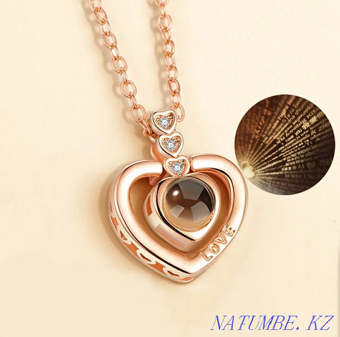 I love you pendant in 100 languages Shymkent - photo 4