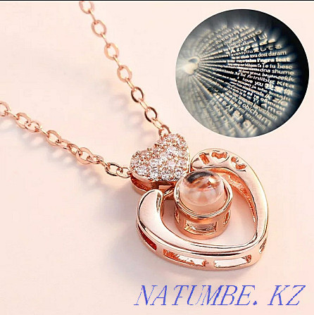 I love you pendant in 100 languages Shymkent - photo 3