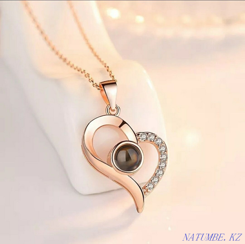 Кулон я люблю тебя на 100 языках Шымкент - изображение 2