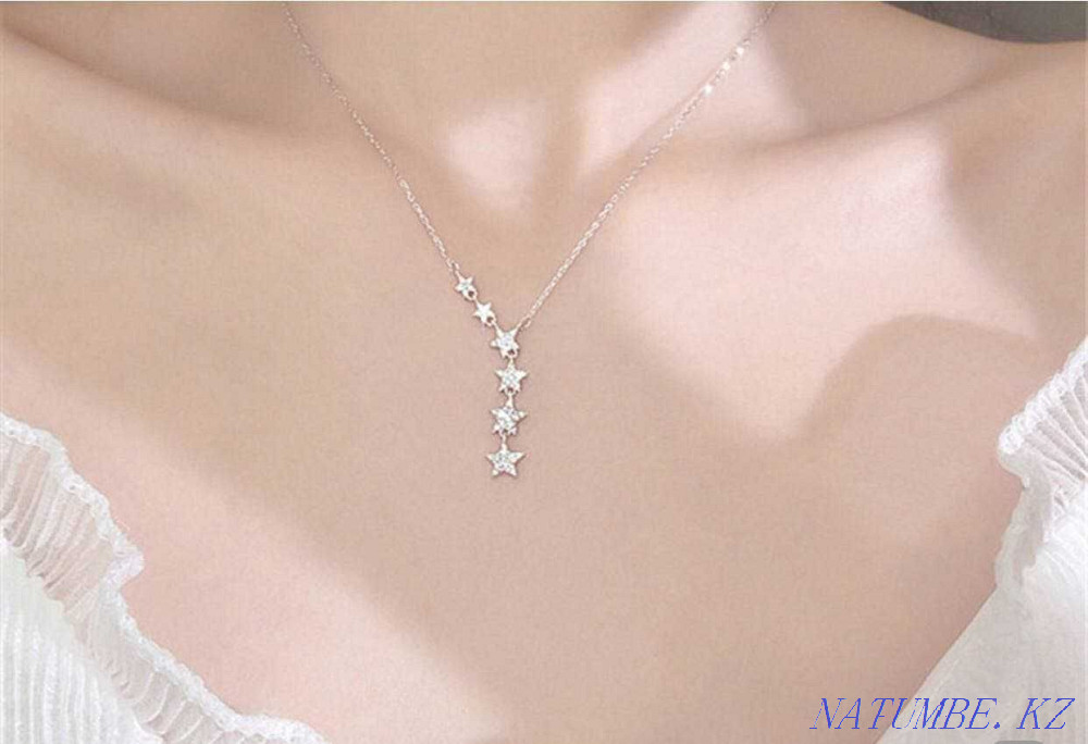 Women's 925 Sterling Silver Choker Necklace Astana - photo 3