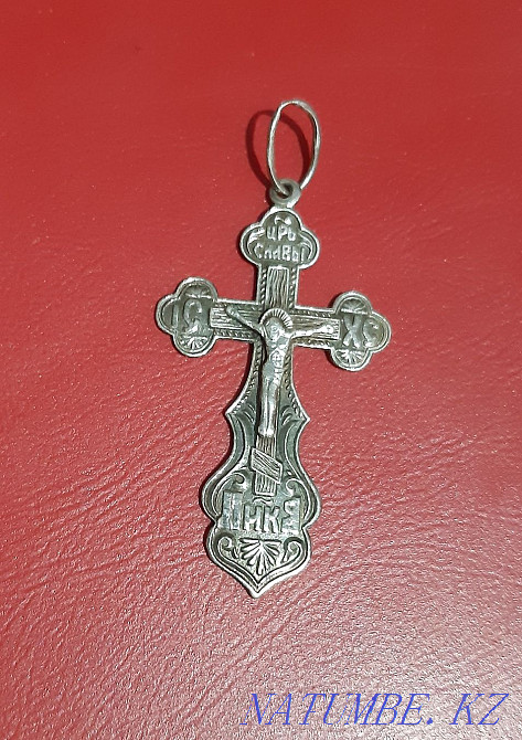 Продаётся Серебряный Крест Тараз - изображение 2