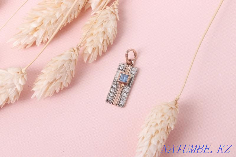 Pendant, gold 585, weight 1.62, No. 42243 