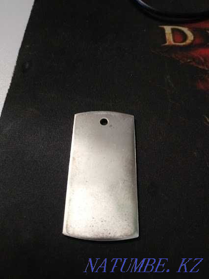 silver army dog tag Petropavlovsk - photo 1