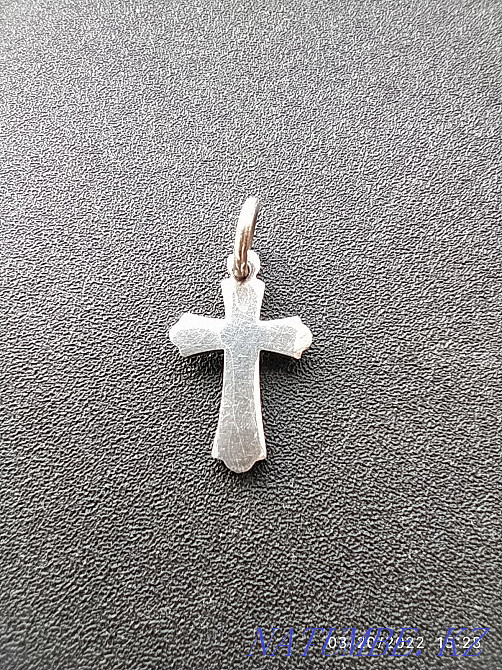 Крестик серебряный, 925 проба Кокшетау - изображение 1