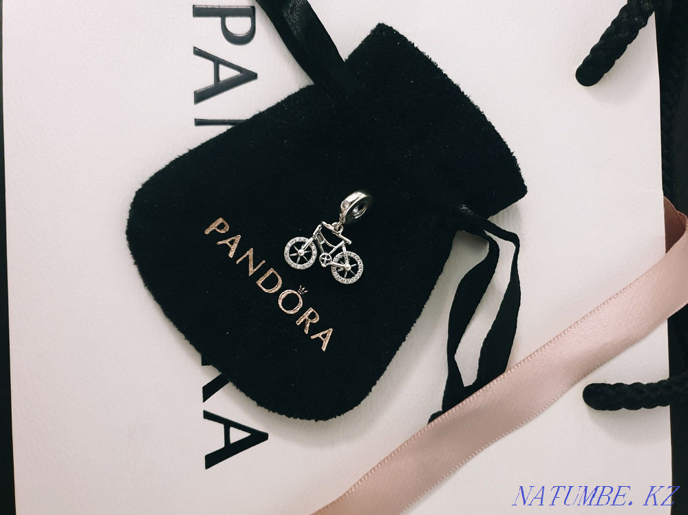 Charm pendant Pandora "Brilliant bike", original Almaty - photo 1