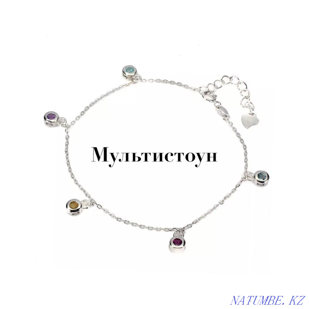 Fine multistone necklace Almaty - photo 2