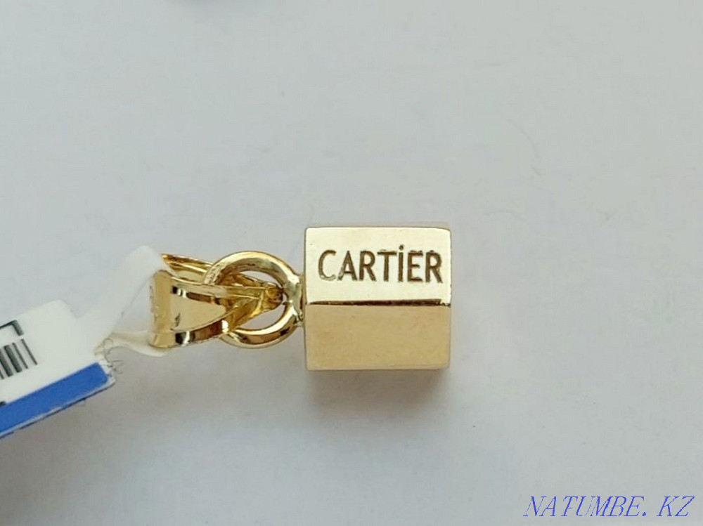 Алтын алқа. Cartier алтын кулон  Алматы - изображение 2