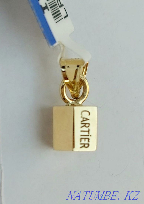 Алтын алқа. Cartier алтын кулон  Алматы - изображение 1
