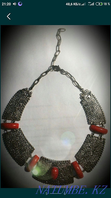Necklace made of natural stones Almaty - photo 1