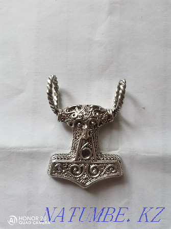 silver mjolnir for sale Petropavlovsk - photo 1
