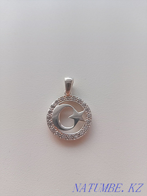 Silver pendant Shchuchinsk - photo 1