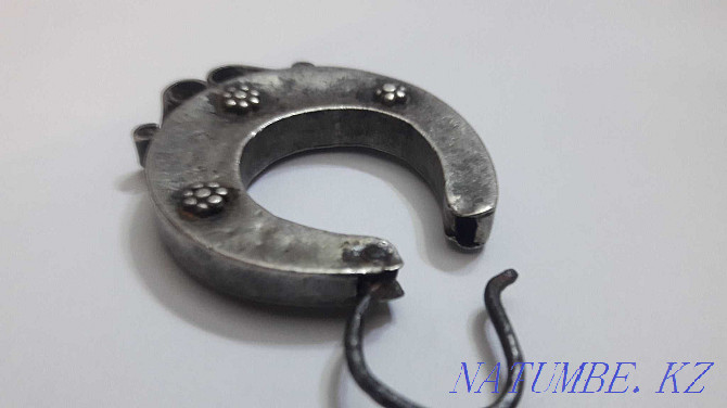 Old grandmother's silver earring. Private owner. Antiques. Almaty - photo 4