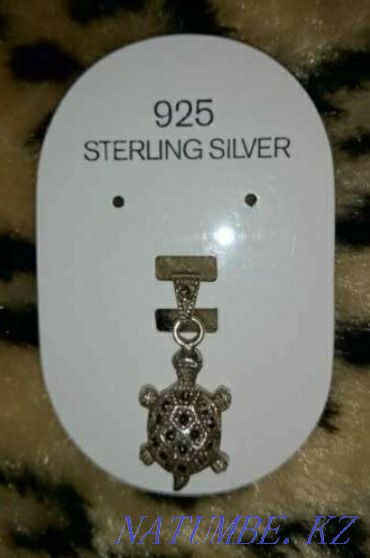 Selling silver pendant - turtle pendant Astana - photo 1