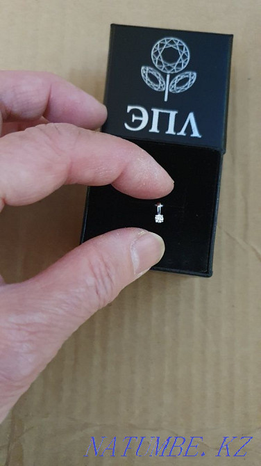 Pendant with diamond 585pr Муткенова - photo 2