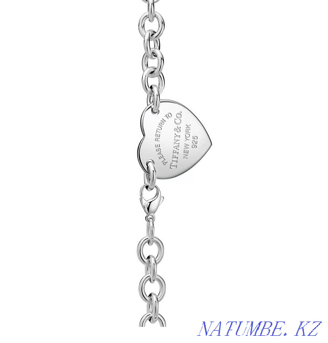 Tiffany&Co Heart Pendant Necklace Almaty - photo 3