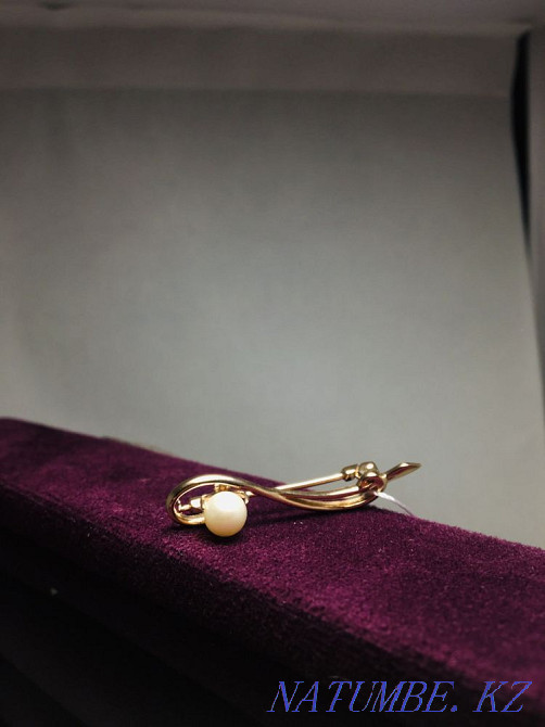 Gold pin 585 standart, 2152/А10 Kaspi red Astana - photo 1